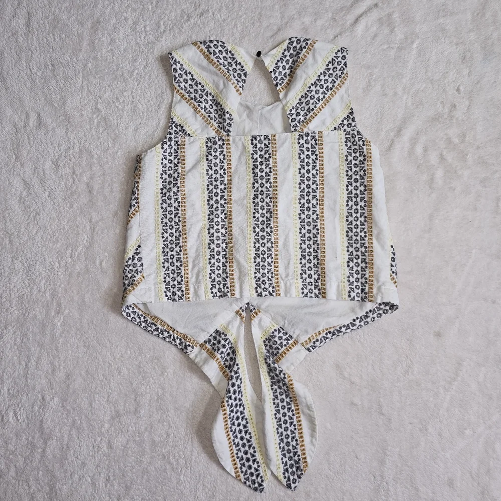 Anthropologie 2-Piece Shirt And Skirt Set Size 4
